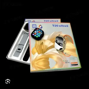 T20 Ultra 2 With 4 Straps | 4in1 | BT Calling Apple Smart Watch